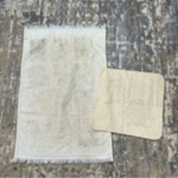 Vintage Kitchen Dish Towels & Dishcloth Set of 5 1970s - Picture 6 of 9